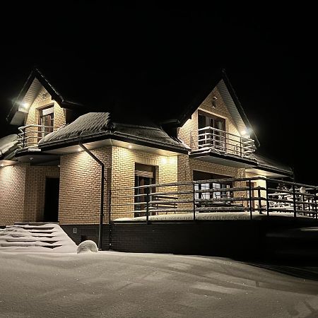 Domwigierski Pl -Jeziorki -Gr- Comfort-Ferienhaus-Polen - Wlasna Linia Brzegowa I Sauna Wysoki Most  Exteriér fotografie