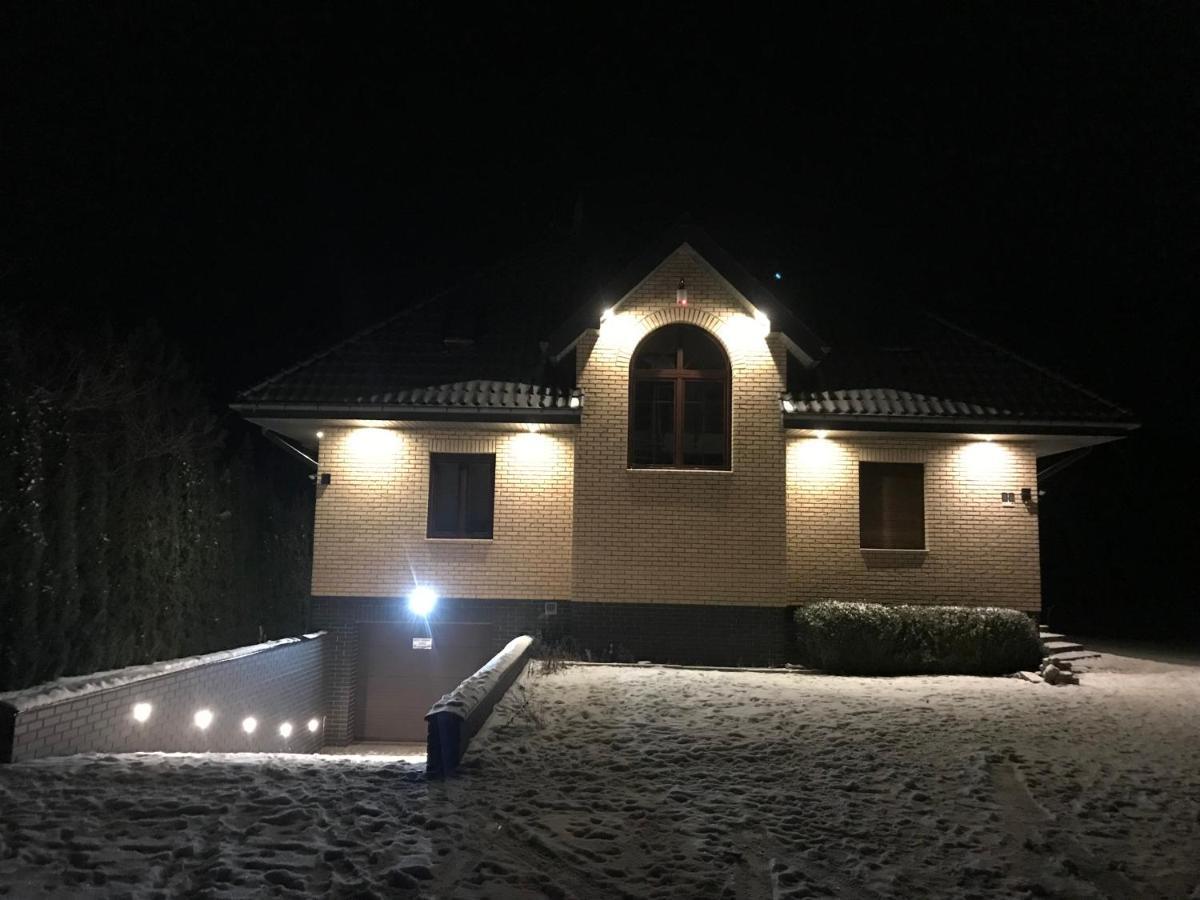 Domwigierski Pl -Jeziorki -Gr- Comfort-Ferienhaus-Polen - Wlasna Linia Brzegowa I Sauna Wysoki Most  Exteriér fotografie