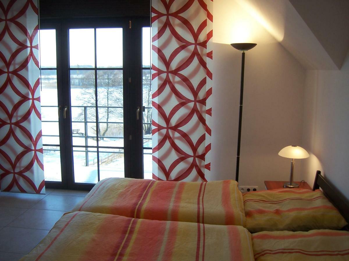 Domwigierski Pl -Jeziorki -Gr- Comfort-Ferienhaus-Polen - Wlasna Linia Brzegowa I Sauna Wysoki Most  Exteriér fotografie