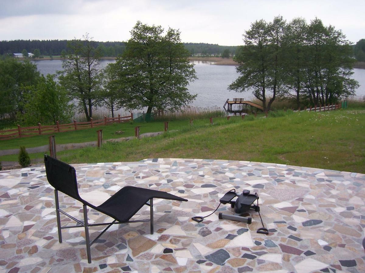 Domwigierski Pl -Jeziorki -Gr- Comfort-Ferienhaus-Polen - Wlasna Linia Brzegowa I Sauna Wysoki Most  Exteriér fotografie
