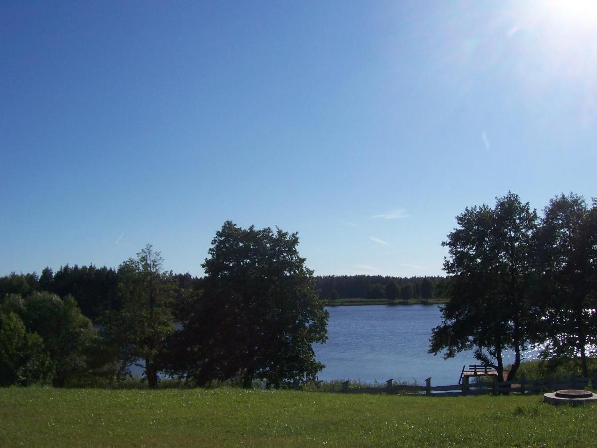 Domwigierski Pl -Jeziorki -Gr- Comfort-Ferienhaus-Polen - Wlasna Linia Brzegowa I Sauna Wysoki Most  Pokoj fotografie